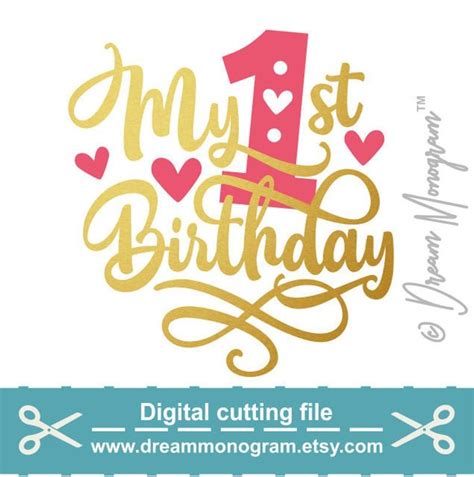 Download Free First Birthday Cameo